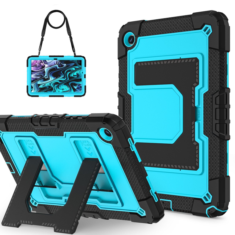 Load image into Gallery viewer, [Built-in Stand][With Shoulder Strap] Samsung Galaxy Tab A9 Plus &amp; A11 Plus 11" Kids Full-cover Heavy Duty Case
