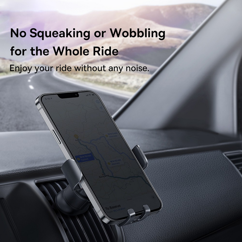 Load image into Gallery viewer, Baseus Metal AgeⅡ Gravity Car Mount (Air Outlet Version) - Black
