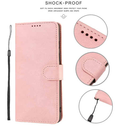 [With Card Slot] Samsung Galaxy Note 20 (4G/5G)/Ultra (4G/5G) Leather Shockproof Flip Wallet Series Case