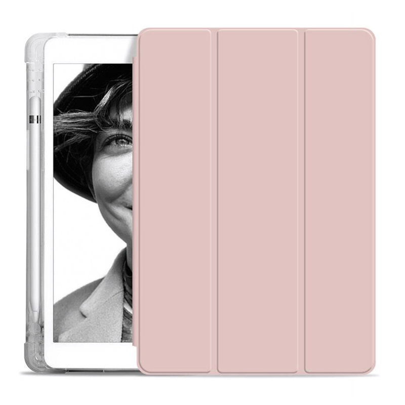 Load image into Gallery viewer, Apple iPad 10 / 10th (2022) 10.9” Smart Transparent Foldable Flip Case
