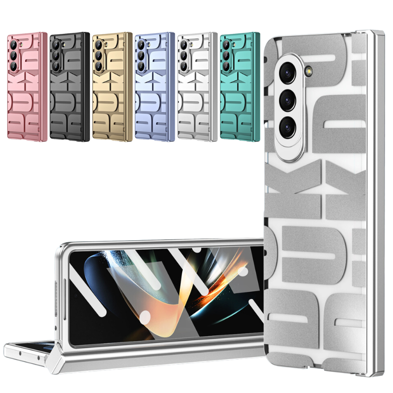 [Built-in Screen Protector] Samsung Galaxy Z Fold 3 SM-F926 Electroplated Full-cover Shockproof Fashion-Forward Series Case - i-Station Mobile Phone & Electronic Device Repair and Accessories