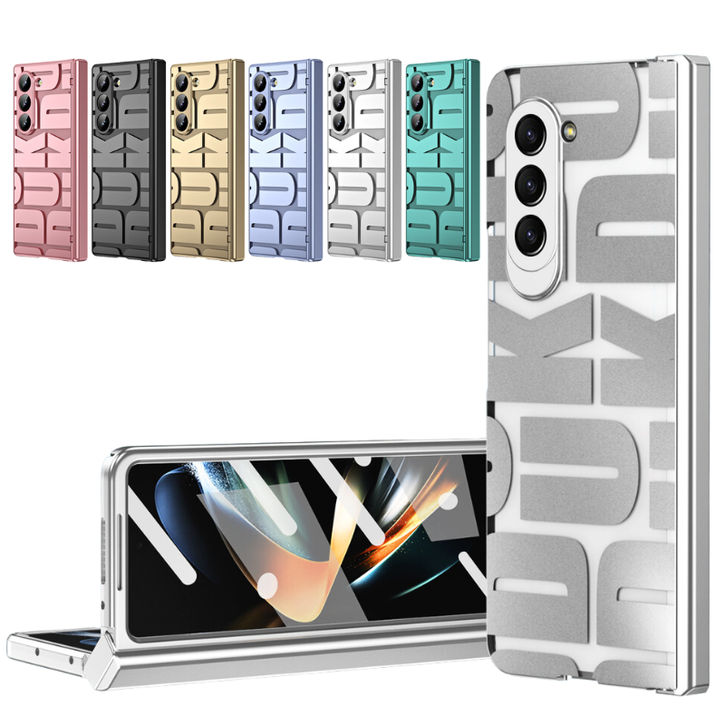 Load image into Gallery viewer, [Built-in Screen Protector] Samsung Galaxy Z Fold 3 SM-F926 Electroplated Full-cover Shockproof Fashion-Forward Series Case
