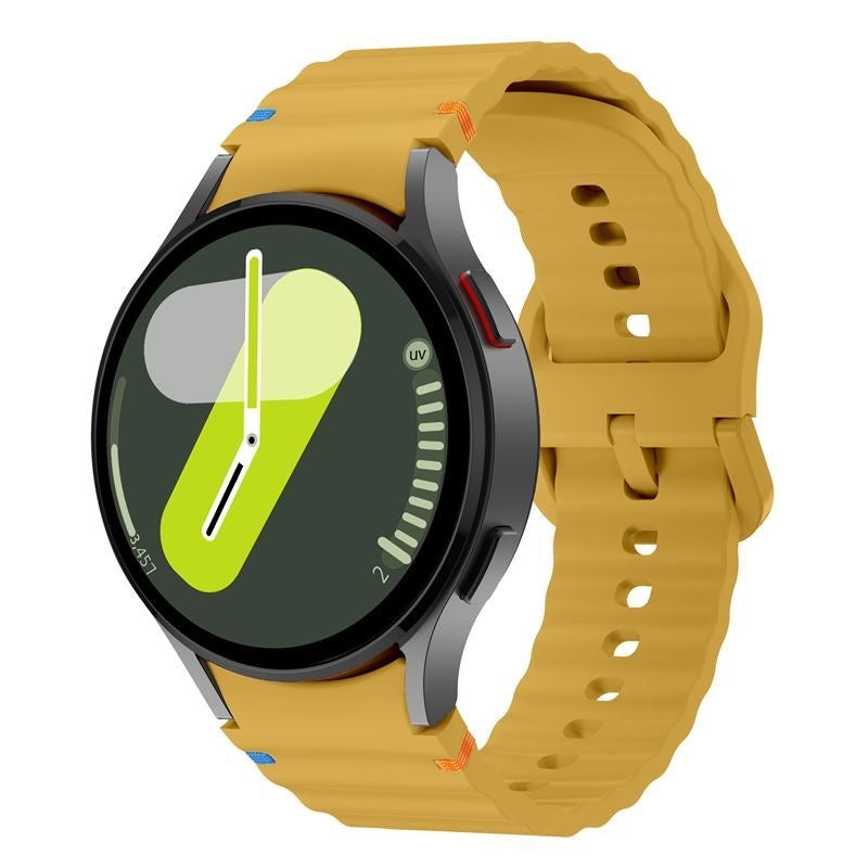 Load image into Gallery viewer, Samsung Galaxy Watch FE - Wavy Pattern Colored Silicone Breathable Watch Band - i-Station Mobile Phone &amp; Electronic Device Repair and Accessories
