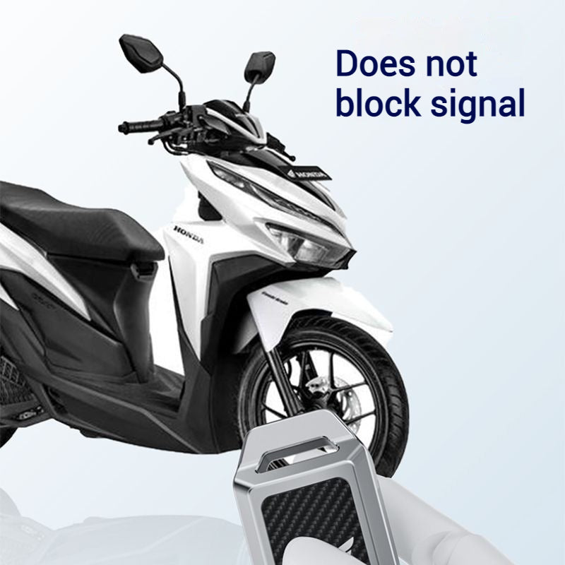 Load image into Gallery viewer, Honda Motorcycle Zinc Alloy + Carbon Fiber Texture Car Key Fob Case Cover For PCX 125, PCX 150, PCX 160, X-ADV, Forza 125, Forza 300, Forza 350, Forza 750, SH125, SH150, SH300, SH350, Scoopy
