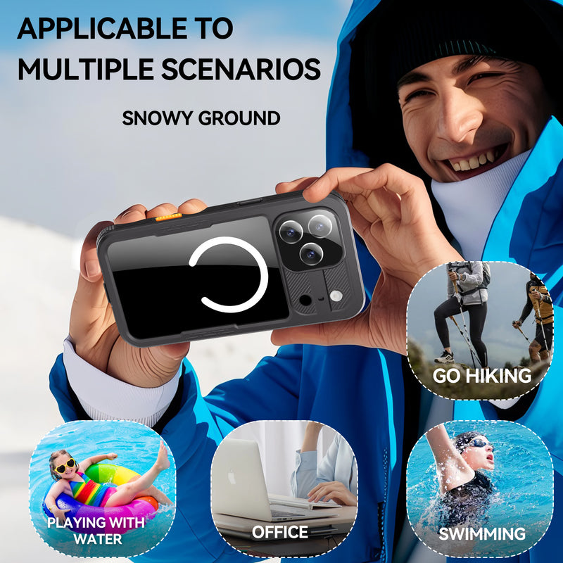 Load image into Gallery viewer, [Magsafe Compatible] [Mars Series] Apple iPhone 17/Air/Pro/Pro Max Shellbox Full Covered Waterproof Heavy Duty Tough Armor Case
