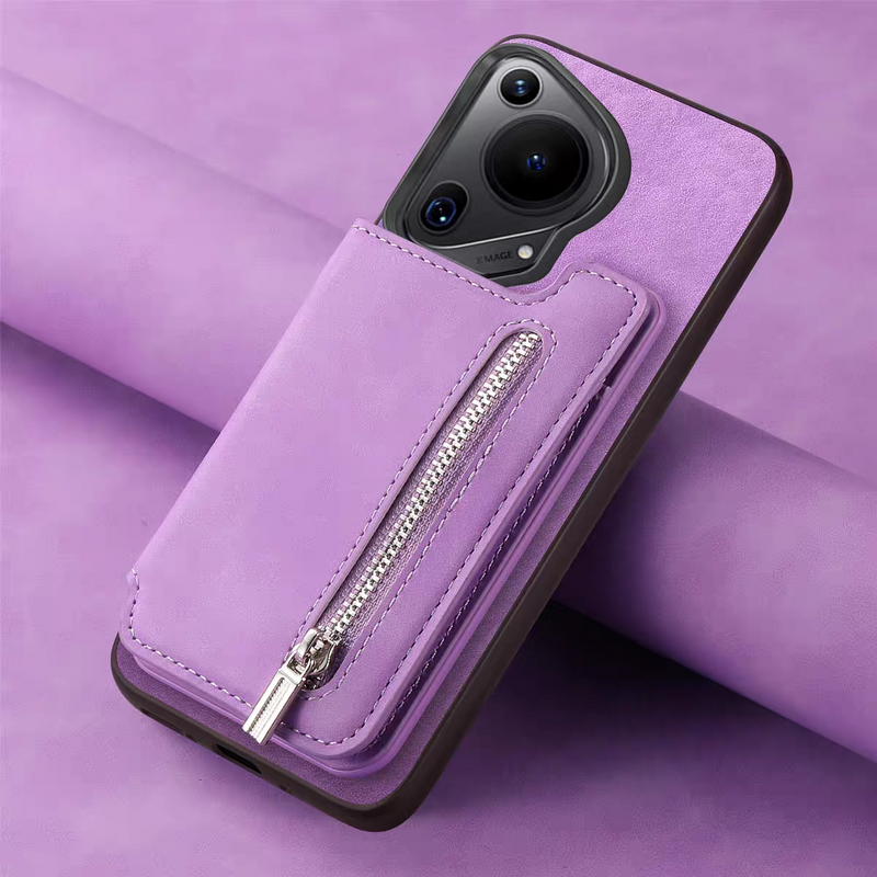 Load image into Gallery viewer, [With Card Solt] Huawei Pura 70/Ultra/Pro/Pro+ Full-coverage Leather Shockproof Wallet Series Case
