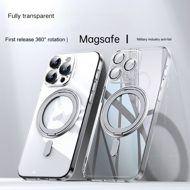 Load image into Gallery viewer, [360° Rotating Rracket] Apple iPhone 16/Plus/Pro/Max - Magsafe Magnetic Phone Case
