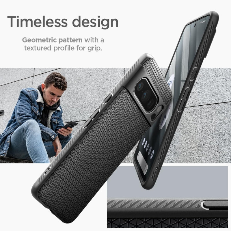 Load image into Gallery viewer, Google Pixel 8 Pro - Shockproof Air Cushion Form Fitted Slim Lightweight Soft TPU Cover Essentials Series Case
