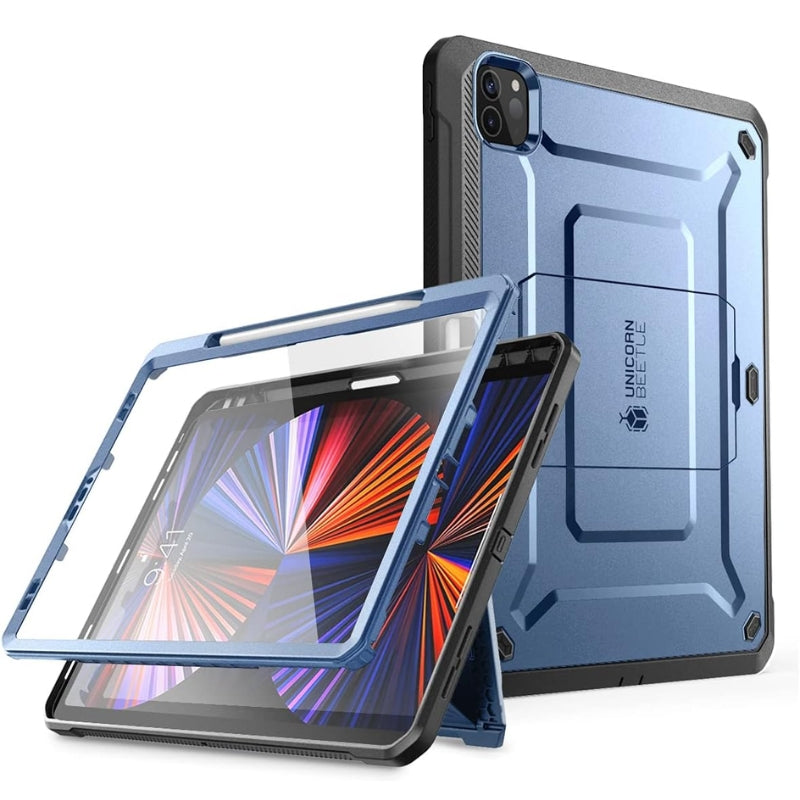 Load image into Gallery viewer, [Built-in Screen Protector &amp; Stand][Pencil Holder] Apple iPad Pro 11 Inch 2022/2021/2020 SUPCASE Full-Body Cover Heavy Duty Rugged Protective Series Case
