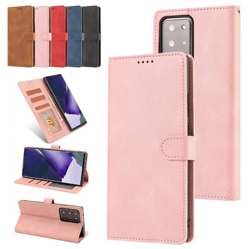 [With Card Slot] Samsung Galaxy Note 20 (4G/5G)/Ultra (4G/5G) Leather Shockproof Flip Wallet Series Case