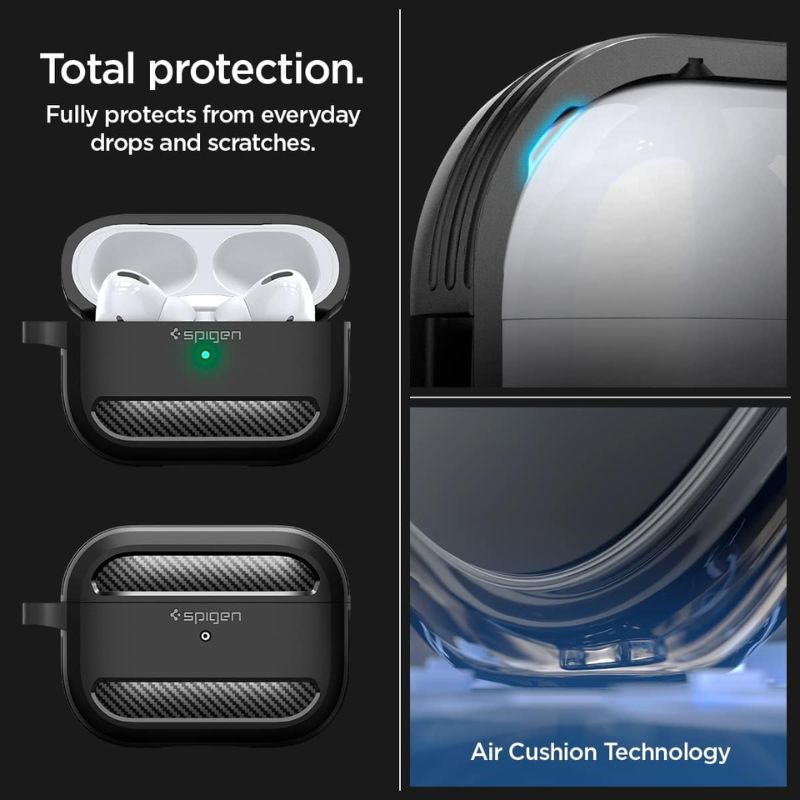 Load image into Gallery viewer, Apple AirPods Pro 2 (2022) Resilient Ultra Soft Cover Rugged Armor Case Designed Mechanics Series Case
