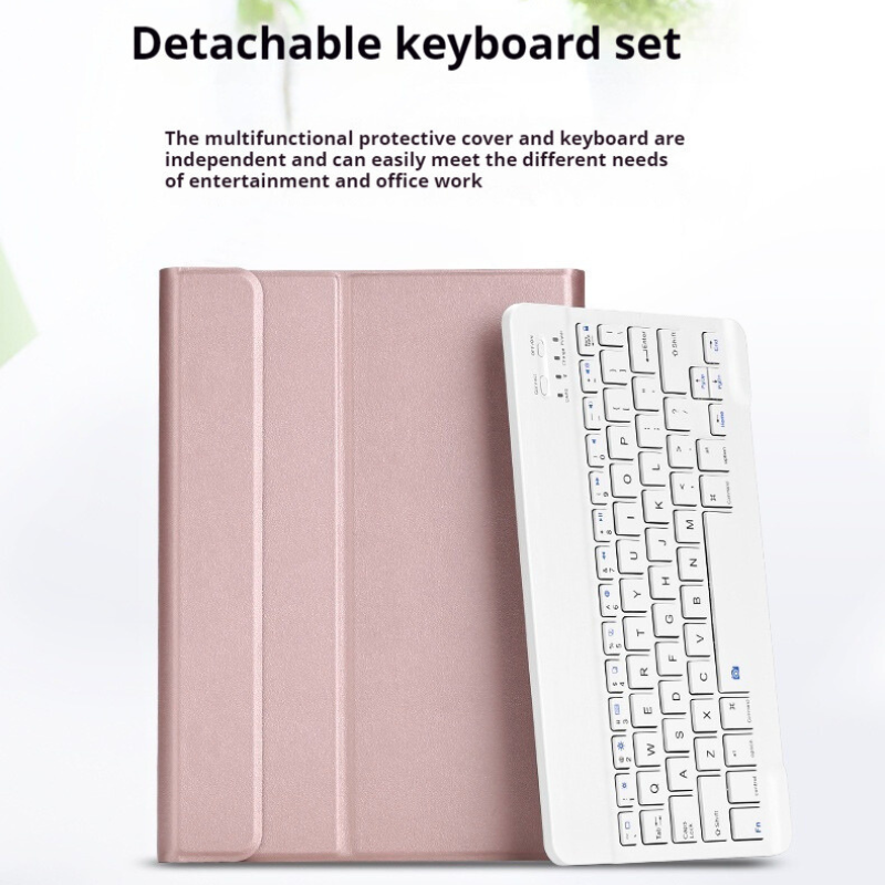 Load image into Gallery viewer, [Detachable] Apple iPad Mini 5 7.9&#39;&#39; 5th Gen (2019) Wireless Keyboard Flip Leather Case
