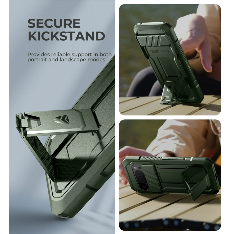 Load image into Gallery viewer, [With Slide Camera Cover &amp; Built-in Screen Protector] Google Pixel 10 Pro XL - Dexnor Military Grade Heavy-Duty Shockproof Rugged Case
