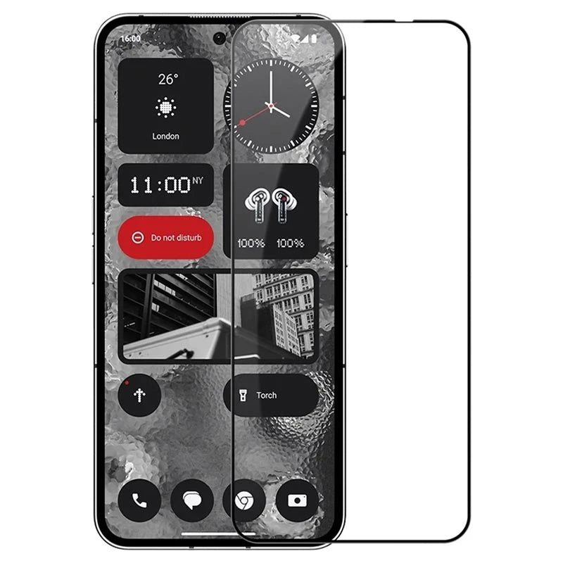 Nothing Phone (2) - Full Covered 9H Tempered Glass Screen Protector – i ...