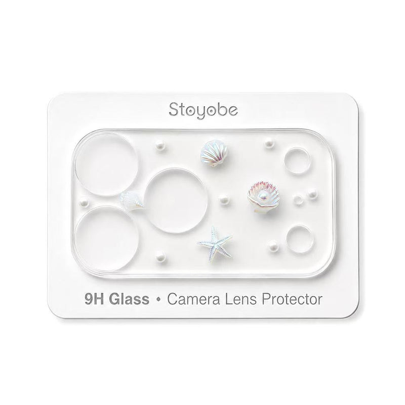 Load image into Gallery viewer, Apple iPhone 17 Pro - Back Rear 9H Tempered Glass Luxury Crystal Diamond Camera Lens Protector
