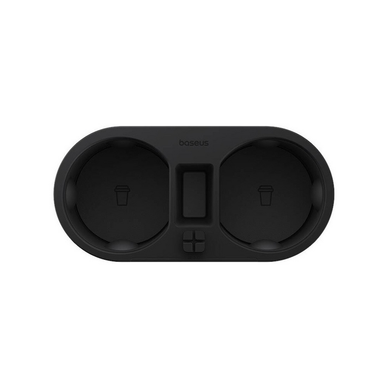 Load image into Gallery viewer, Baseus T-Space Series Cup Holder for Tesla Cluster Black

