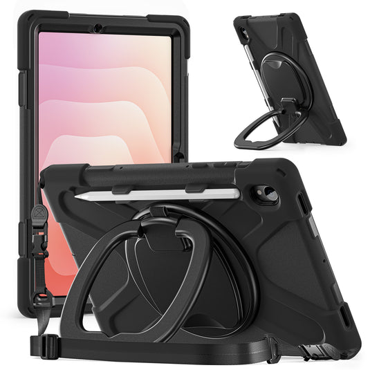Samsung Galaxy Tab S11 (2025) 11" - Multifunctional Shockproof Heavy Duty Series Case With Shoulder Strap - i-Station Mobile Phone & Electronic Device Repair and Accessories