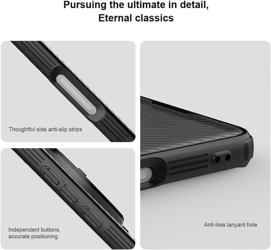 [Magsade Compatible][Metal Kickstand Camera Cover] OPPO Find X8 Pro Anti-Drop Translucent Drop-Resistant Soft Edge Stand Series Case