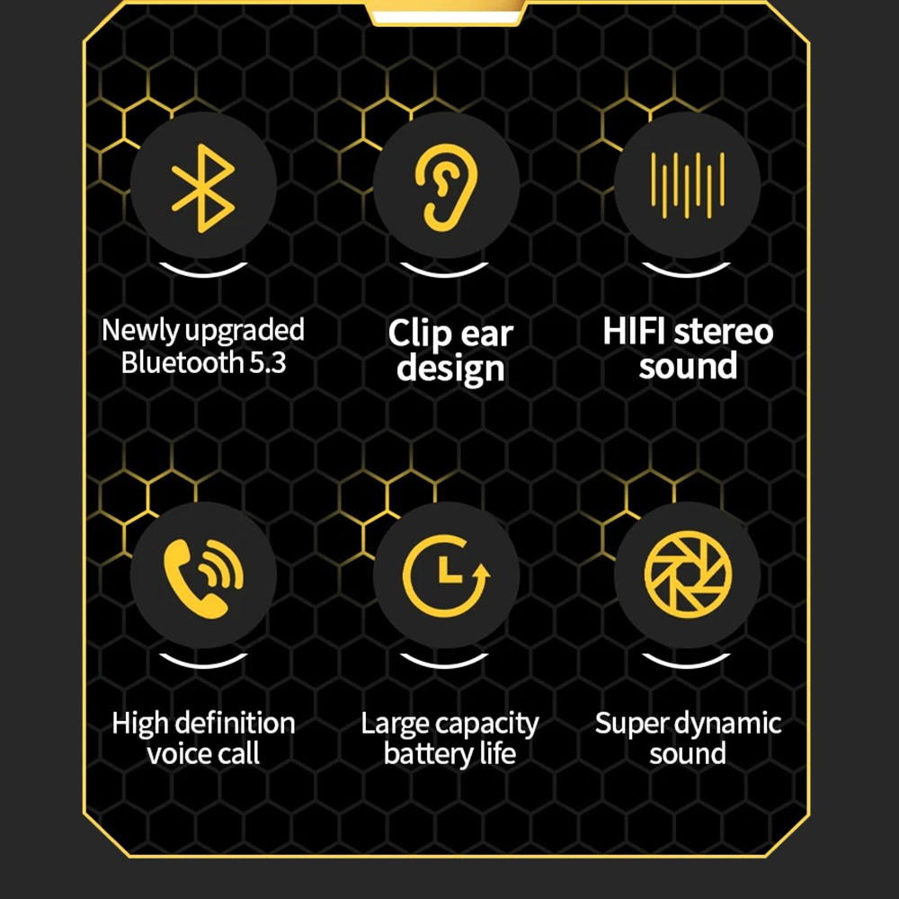 Transformers TF-T05 Ear Clip Open Touch ENC Noise Reduction Earphones - i-Station Mobile Phone & Electronic Device Repair and Accessories