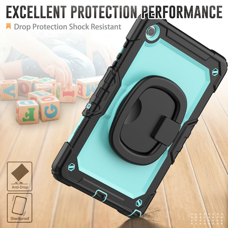 Load image into Gallery viewer, [Built-in 360 Degree Stand] Samsung Galaxy Tab S10 FE Plus (2025) 13.1&quot; - Heavy Duty Rugged Series Case
