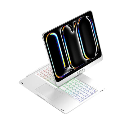 Apple iPad 7/8/9 10.2'' 7/8/9th Gen (2019/2020/2021) 360° Rotating Wireless Touchpad Keyboard Flip Cover Case - i-Station Mobile Phone & Electronic Device Repair and Accessories
