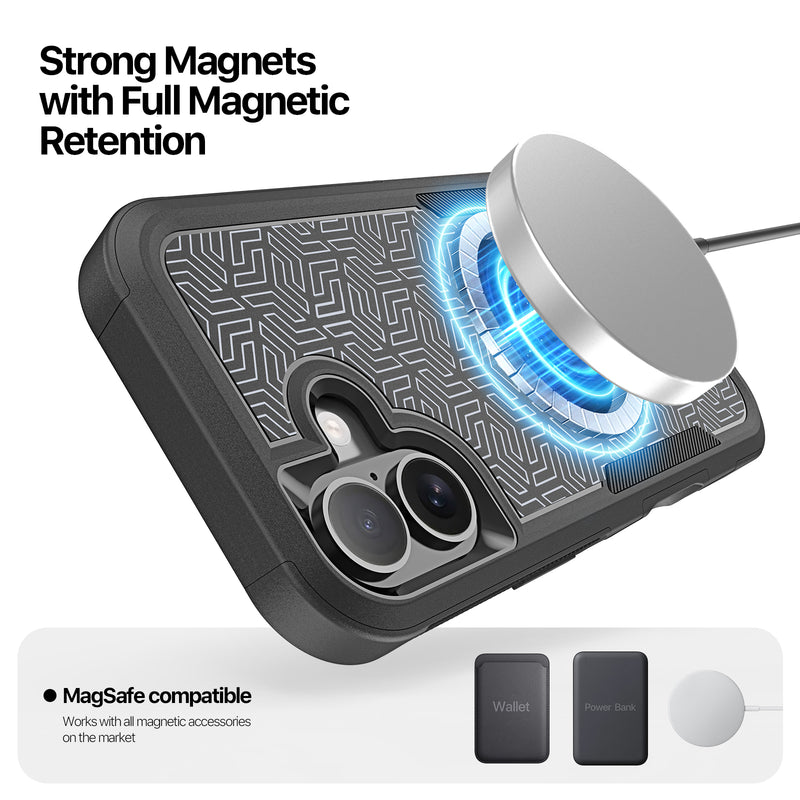 Load image into Gallery viewer, [Magsafe Compatible] Apple iPhone 17/Air/Pro/Pro Max Full coverage Drop-proof Case
