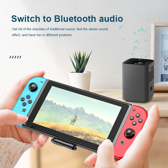 Nintendo Switch Bluetooth V5.0 Audio Transmitter Receiver Wireless Audio Adapter - Polar Tech Australia