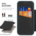 [With Card Slot][Magsafe Compatible] Apple iPhone 17 Pro / 18 Pro - Multi Function Card Slot Leather Wallet Series Flip Case