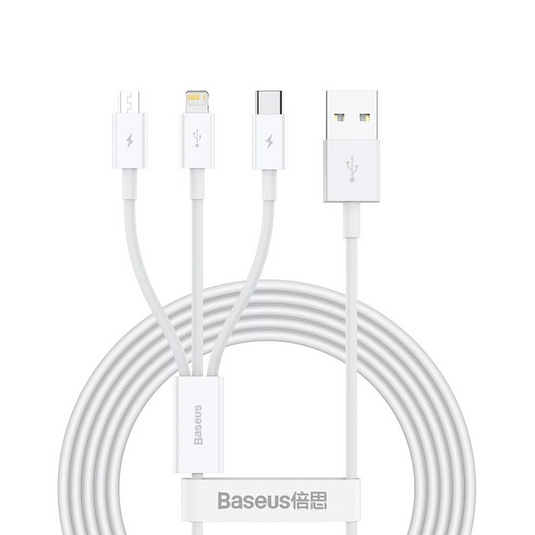 Baseus Free2Draw Mini Retractable Charging Cable Type-C to Type-C 100W 1m Compatible for iPhone 15 16 Series