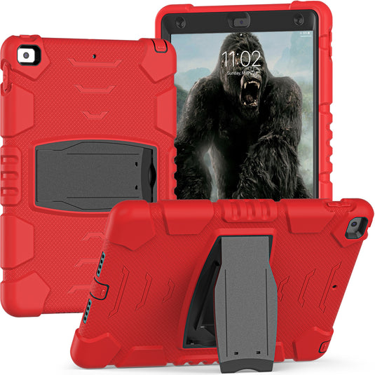 [Built-in Stand] Apple iPad 7/8/9 10.2'' 7/8/9th Gen (2019/2020/2021) EVA Kid Friendly Heavy Duty Ring Holder Stand Case