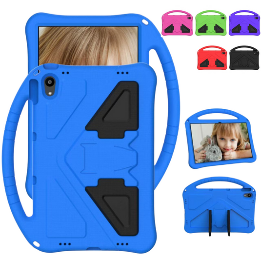 [Built-in Stand][With Handheld Ring] Motorola Moto Tab G70 11"(2022) EVA Kid Friendly Heavy Duty Ring Holder Stand Case