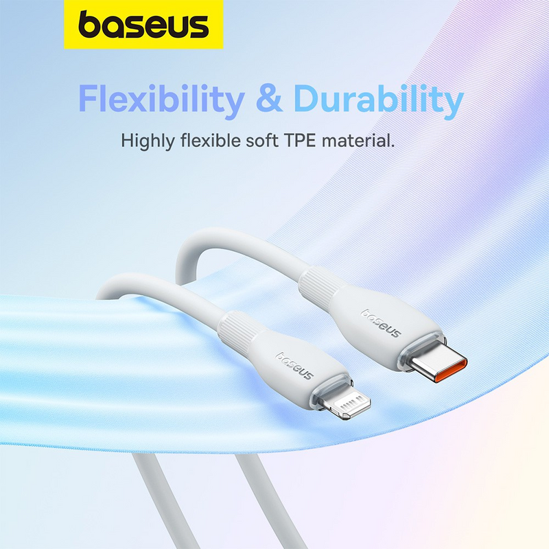 Load image into Gallery viewer, Baseus Pudding Series Fast Charging Cable Type-C to iP 20W 1.2m
