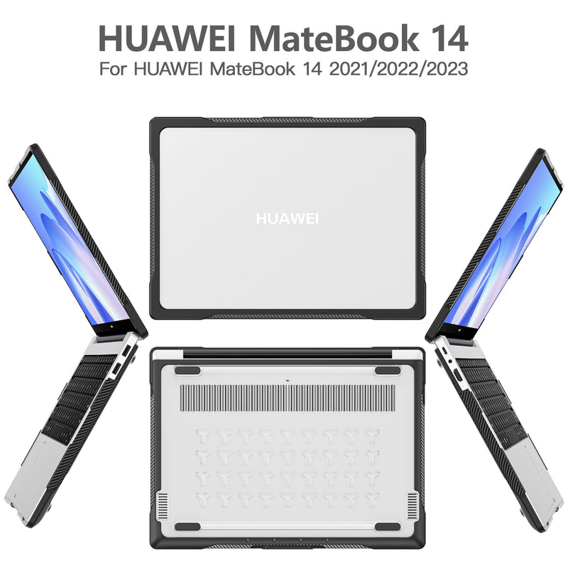 Load image into Gallery viewer, HUAWEI MateBook 14 inch 2021/2022/2023 - Matte Shockproof Heavy Duty Tough Case Cover
