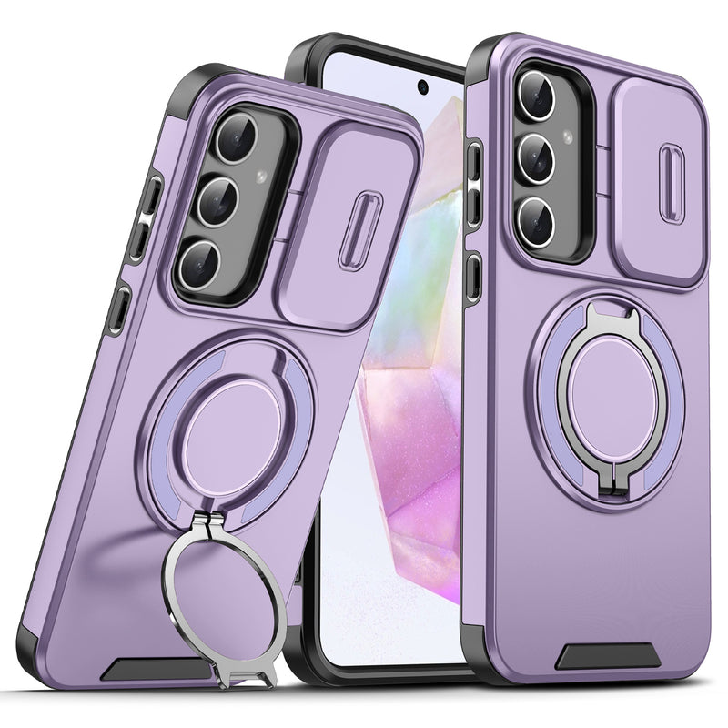 Load image into Gallery viewer, [Built-in Kickstand] Samsung Galaxy A17 (SM-A176) - Rugged Shockproof Heavy Duty Series Case
