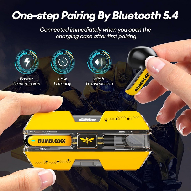 Load image into Gallery viewer, Transformers TF-T01 TWS Earbuds Bluetooth 5.3 Earphones
