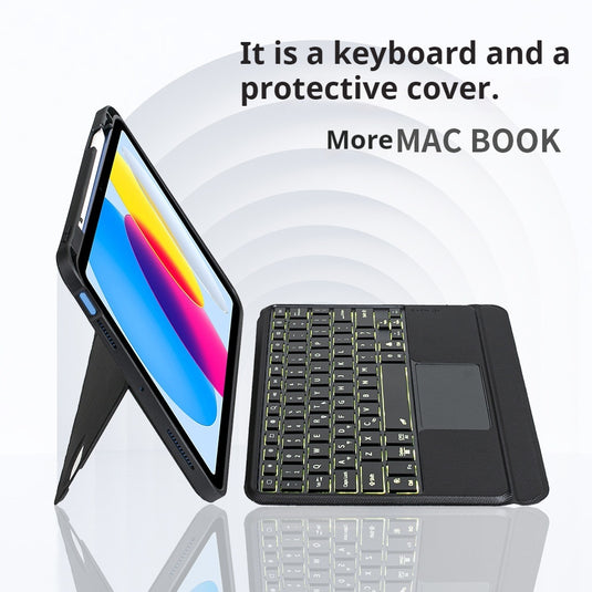 [Detachable] Apple iPad Mini 6/7 8.3'' 6/7th Gen (2021/2024) Smart Wireless Trackpad Keyboard Flip Case