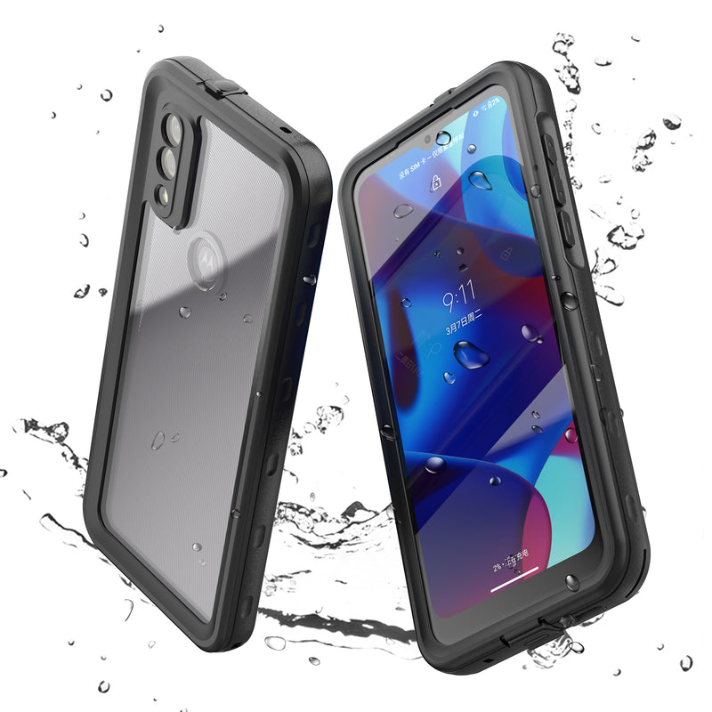 Load image into Gallery viewer, [Dot Series] Motorola Moto G Pure (2021) - Redpepper Full Covered Waterproof Heavy Duty Tough Armor Case
