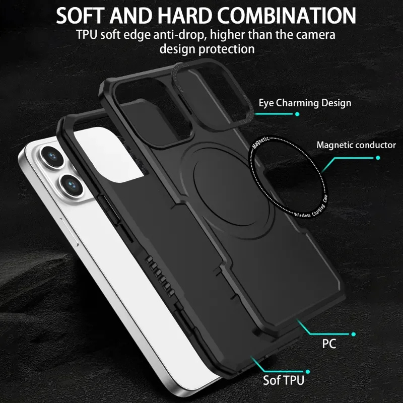 Load image into Gallery viewer, [Magsafe Compatible] Samsung Galaxy S21 SM-G991/Ultra SM-G998/Plus SM-G996/FE SM-G990 Matte Shield Heavy Duty Series Case
