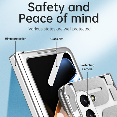 [Built-in Screen Protector] Samsung Galaxy Z Fold 3 SM-F926 Electroplated Full-cover Shockproof Fashion-Forward Series Case - i-Station Mobile Phone & Electronic Device Repair and Accessories