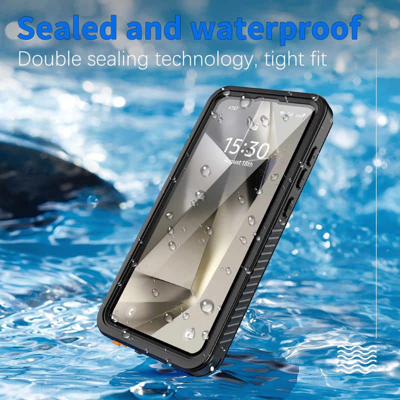 Load image into Gallery viewer, [FM Series] Samsung Galaxy S25 Plus - Redpepper Full Covered Waterproof Heavy Duty Tough Armor Case
