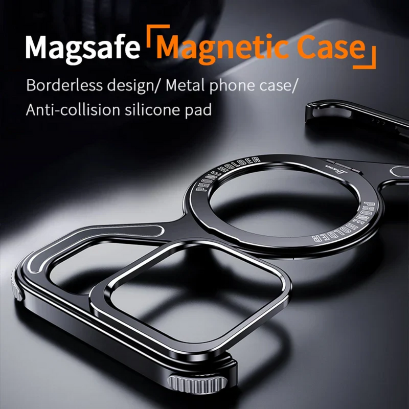 Load image into Gallery viewer, [Z-type metal bracket shell] Apple iPhone 13/Pro/Max - Magsafe Magnetic Phone Case
