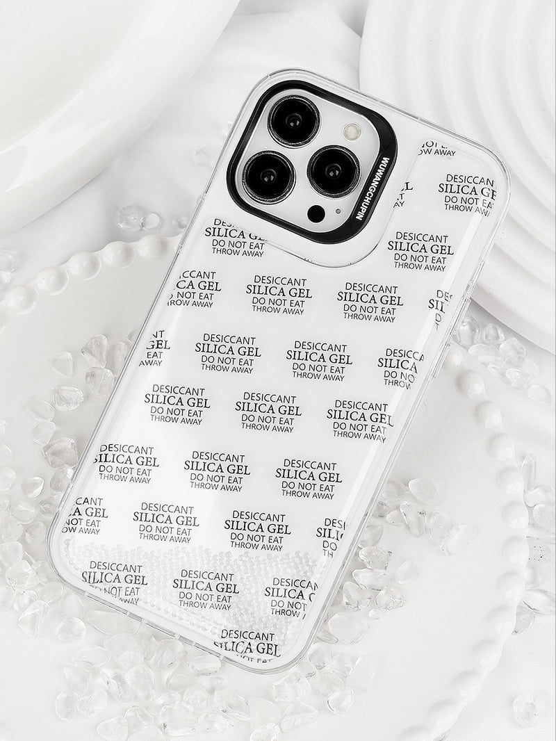 Load image into Gallery viewer, [Built-in Flowing Beads] Apple iPhone 14/Pro/Pro Max Creative Desiccant Design Phone Case Shockproof Fashion Series Case
