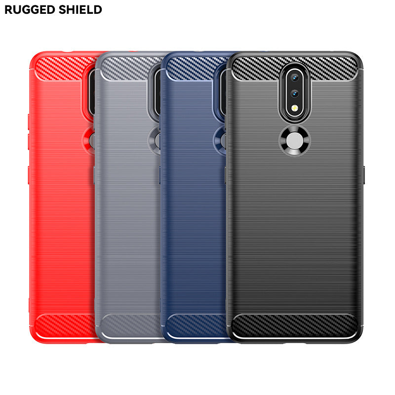 Load image into Gallery viewer, Nokia 2/2V/2.1/2.2/2.3/2.4 - Shield Shockproof Rugged Heavy Duty Case With 2PC 9H Tempered Glass Screen Protector
