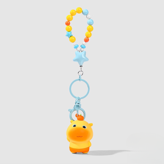 Capybara Cartoon Keychain for Car Keys & Bag Pendant