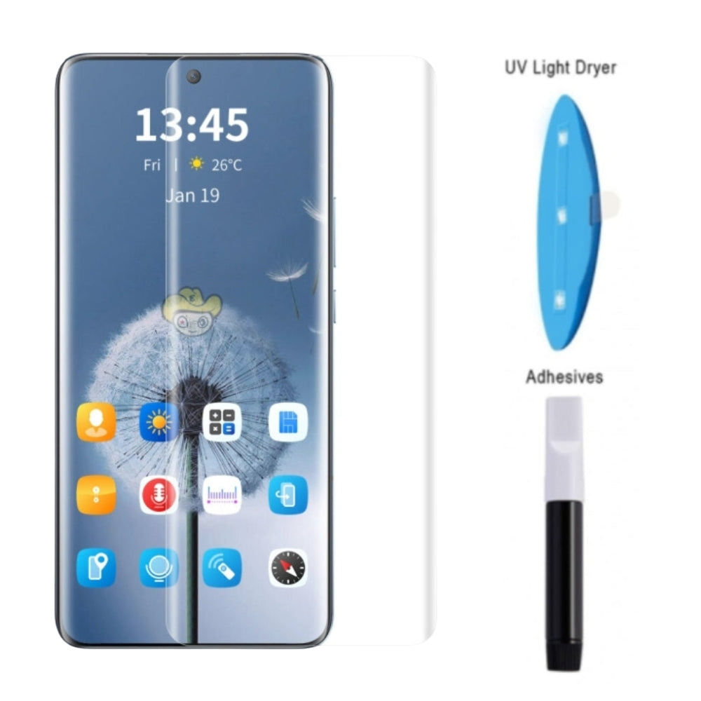[UV Glue] [HD] OPPO Find X7 (PHZ110) - UV Full Covered Curved 9H Tempered Glass Screen Protective Protector - i-Station Mobile Phone & Electronic Device Repair and Accessories