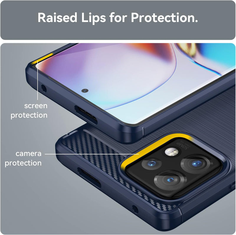 Load image into Gallery viewer, Motorola Moto Edge Plus /Edge Plus 2022/Edge Plus 2023 - Shield Shockproof Rugged Heavy Duty Case With 2PC 9H Glass Screen Protector
