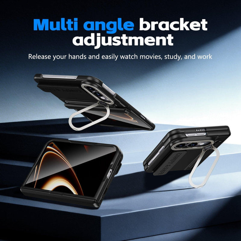 Load image into Gallery viewer, Apple iPhone Duo - Film Integrated Lens Frame Bracket Phone Case with Wristband / Pen - Polar Tech Australia
