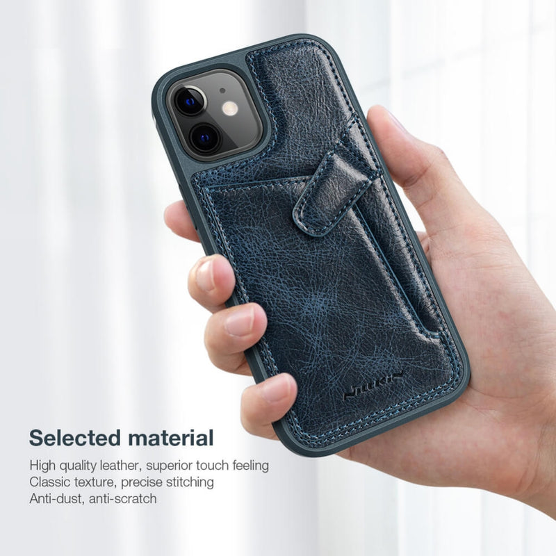 Load image into Gallery viewer, [With Card Slot] Apple iPhone 12 Mini - NILLKIN Aoge Series Shockproof Leather Case
