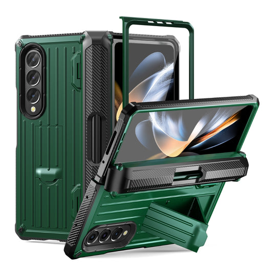 [With Pen Slot] [With Stand] Samsung Galaxy Z Fold 4(SM-F936) - 360° Full Coverage Shockproof Phone Case