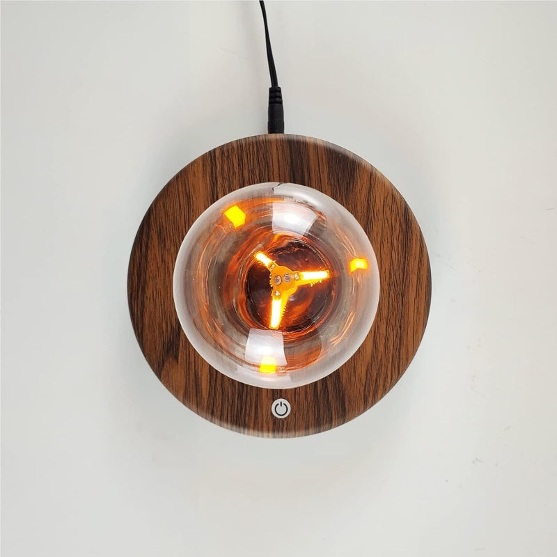 Levitating Bulb Lamp Magnetic Floating LED Light Desk Lamp Table lamp Night Light, 360 Degree Automatic Rotating Light for Unique Gifts Gaming Room Home Office Decor - i-Station Mobile Phone & Electronic Device Repair and Accessories